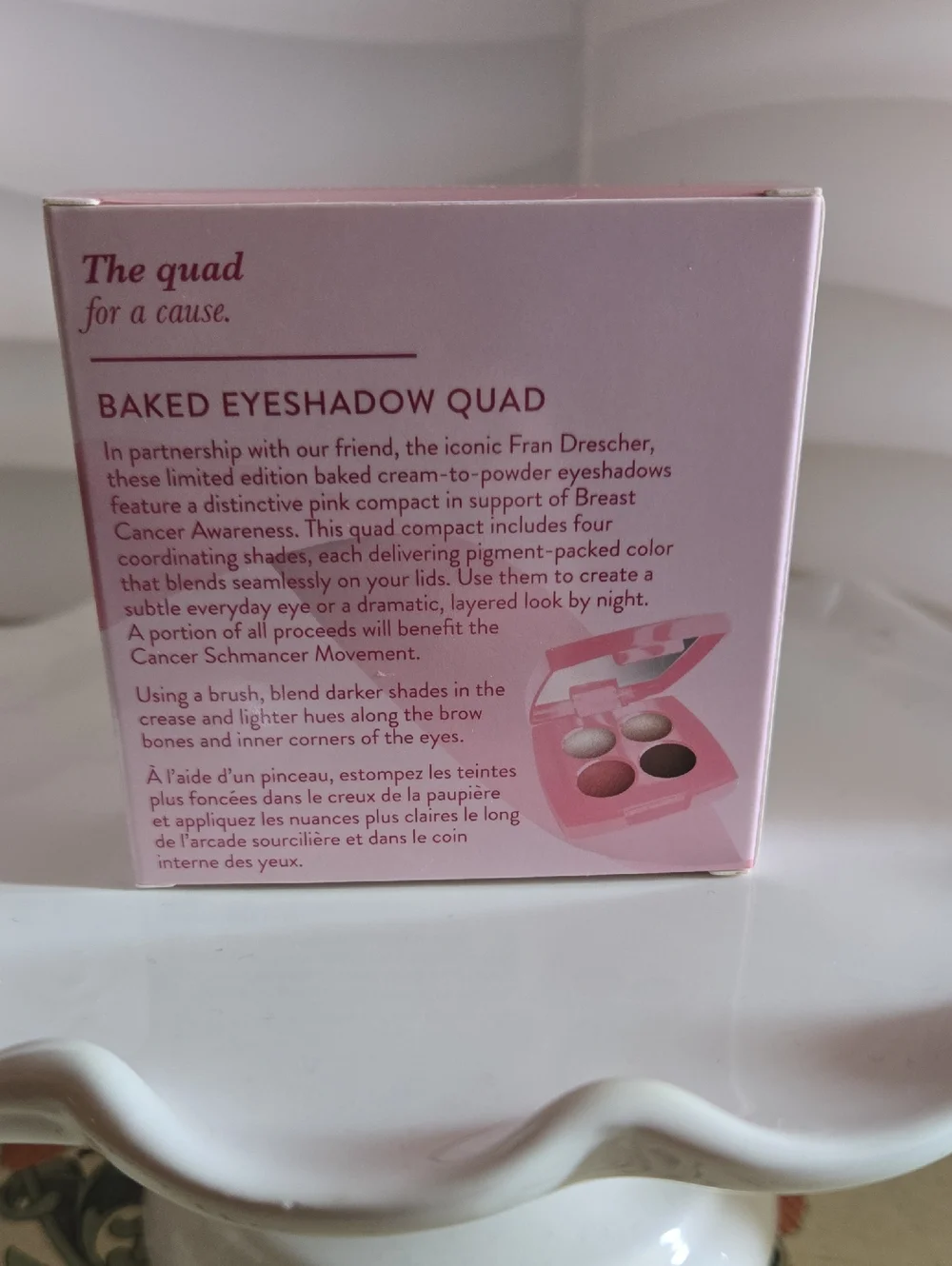 Laura Geller Baked Eyeshadow Quad - Pink Buttercream